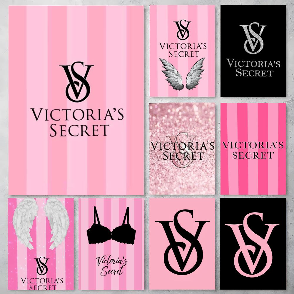 Home Fragrance Victoria Secret - ملصق V-Victoria Secret Fashion-S ملصقات عالية