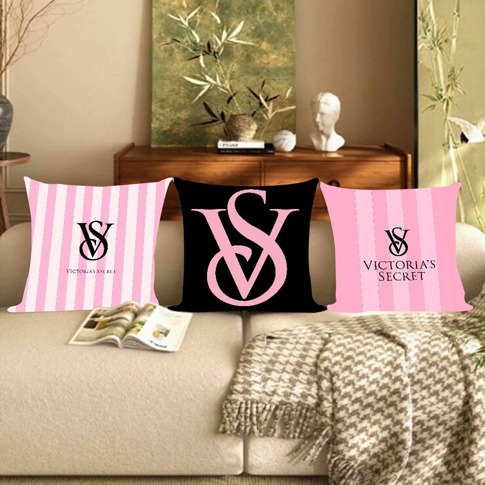 Home Fragrance Victoria Secret - غطاء وسادة مقاس 45*45 سم، غطاء