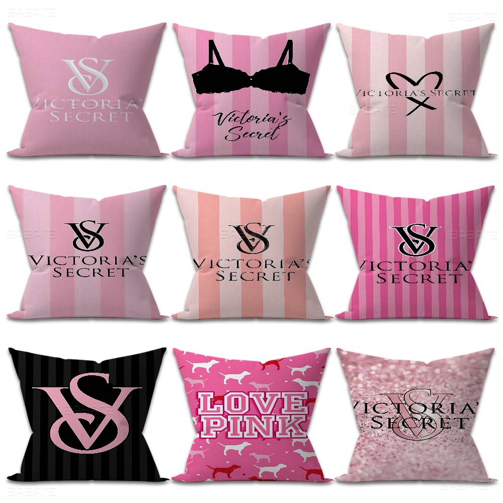 Home Fragrance Victoria Secret - غطاء وسادة فيكتوريا سيكريت للديكور المنزلي