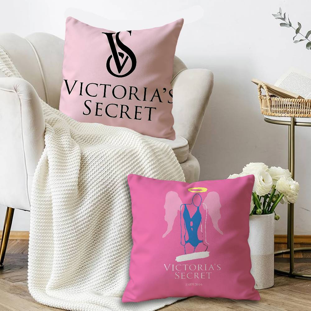 أغطية وسائد V-Victoria-logo-S- - مراجعة Home Fragrance Victoria Secret وسعره