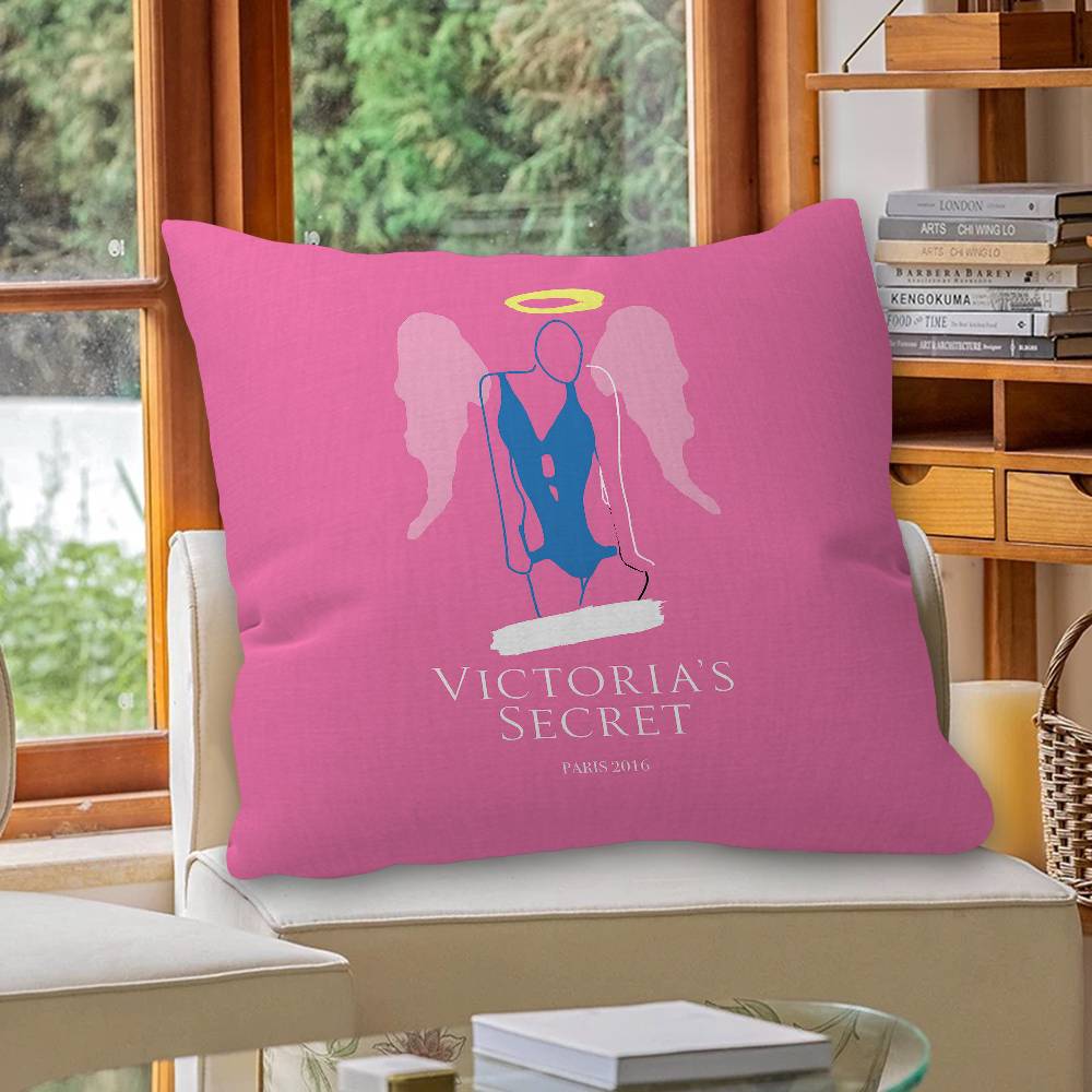 أغطية وسائد V-Victoria-logo-S- - مراجعة Home Fragrance Victoria Secret وسعره