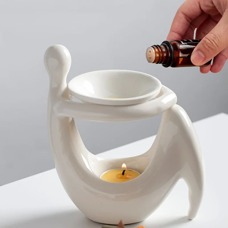 مبخرة سيراميك على شكل جسم الإن - مراجعة Home Fragrance Oils For Oil Burners وسعره