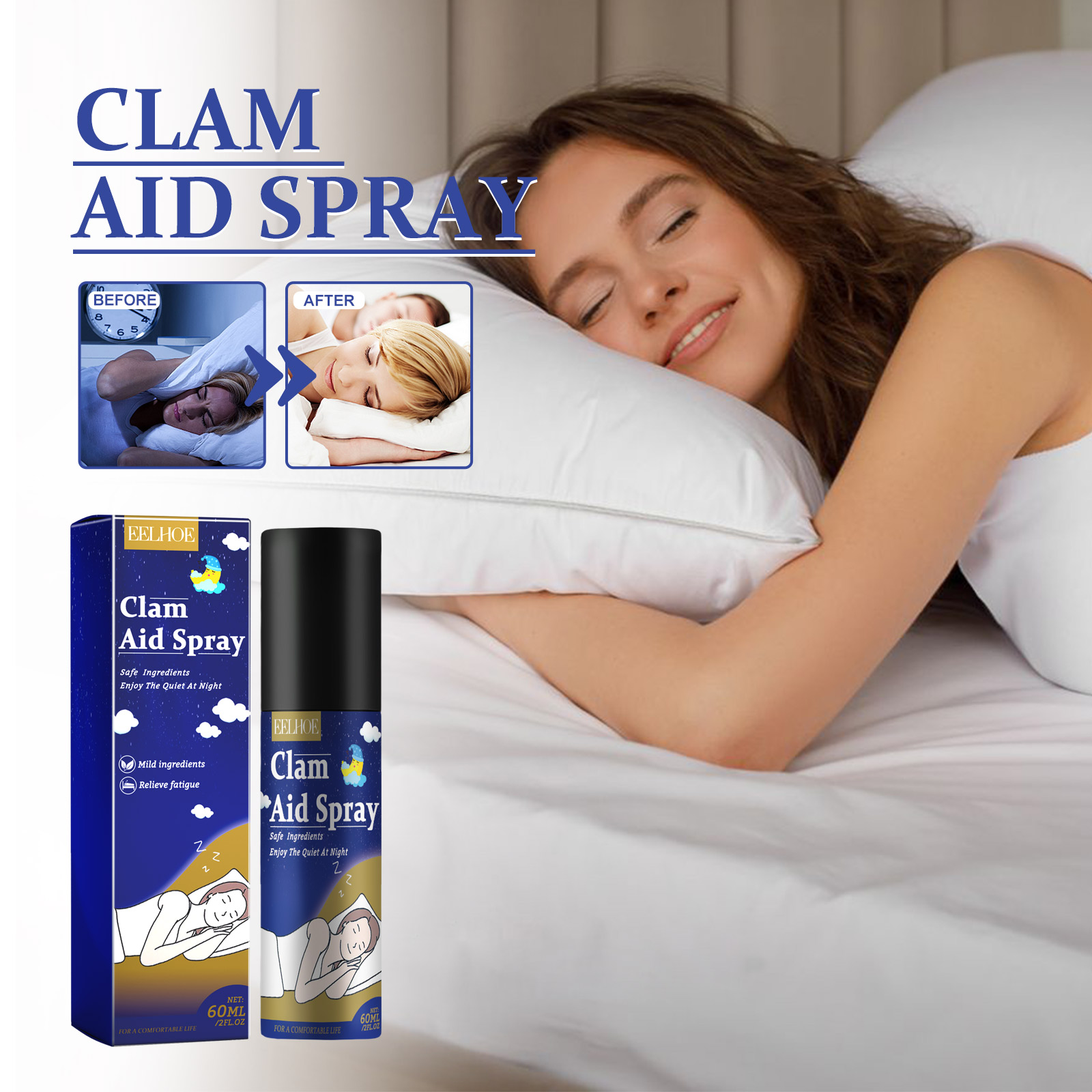 EELHOE الخزامى النوم رذاذ الإغ - مراجعة Lavender Pillow Spray وسعره