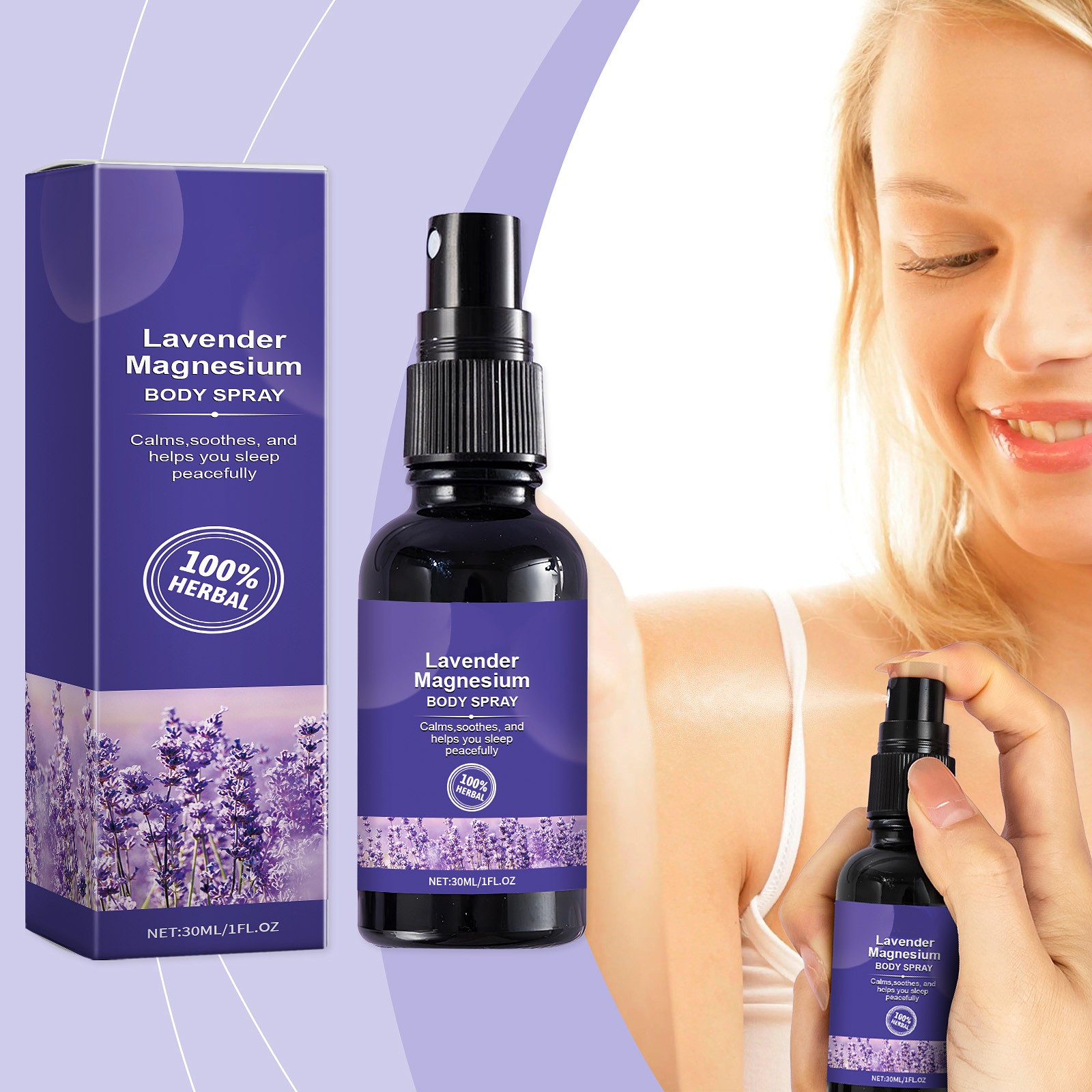 بخاخ رذاذ وسادة فانيلا من اللا - مراجعة Lavender Pillow Spray وسعره