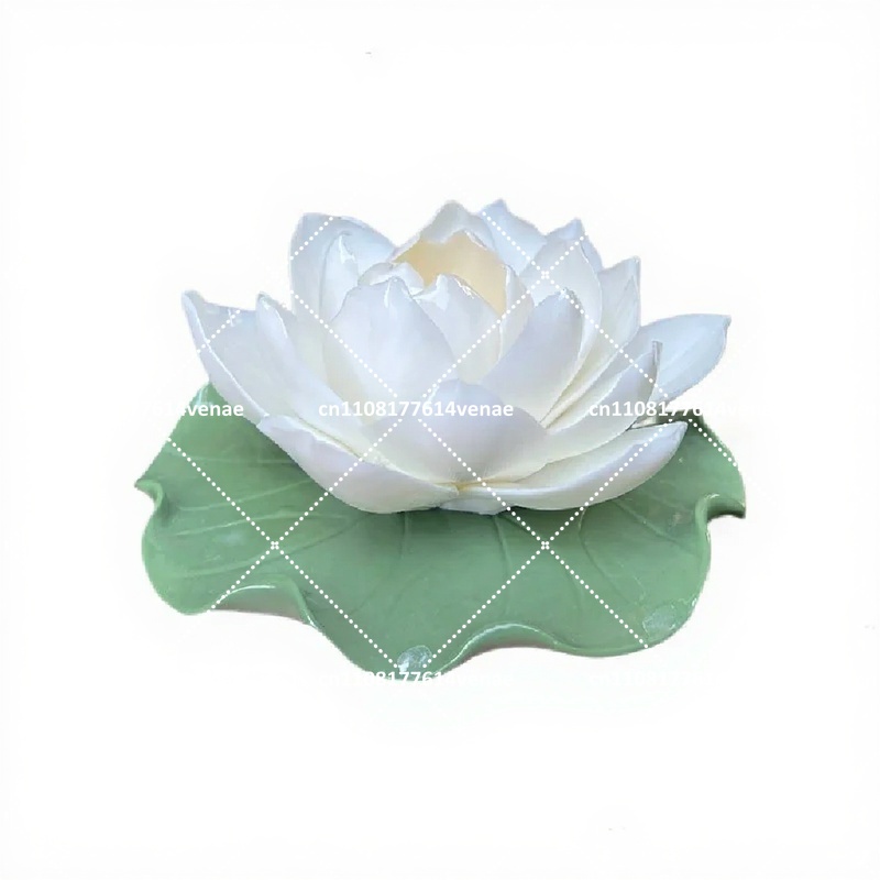 زهور سيراميك معطرة بعطر اللوتس - مراجعة Home Fragrance White Lotus وسعره