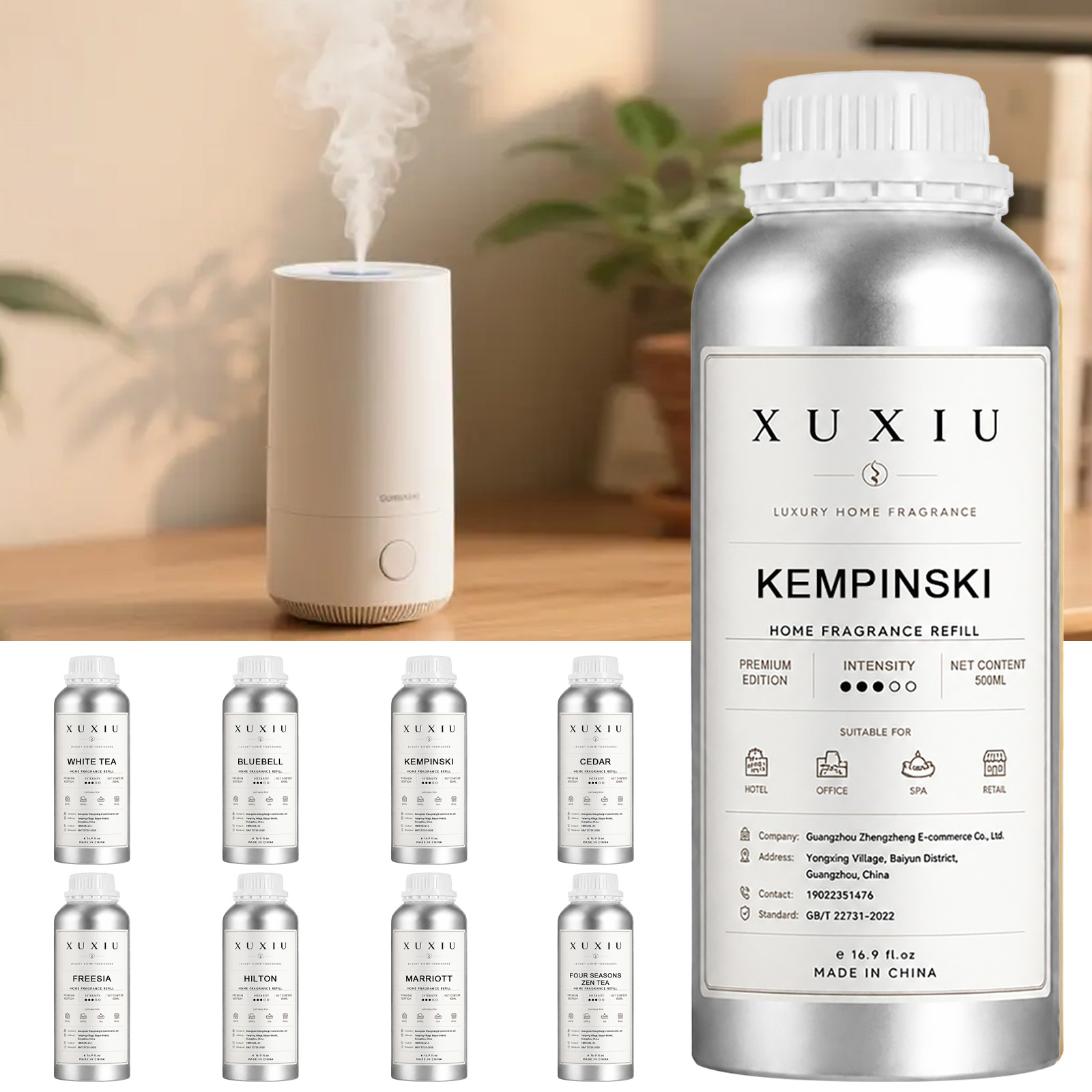 500 مل من محلول إعادة تعبئة ال - مراجعة Home Fragrance Use وسعره