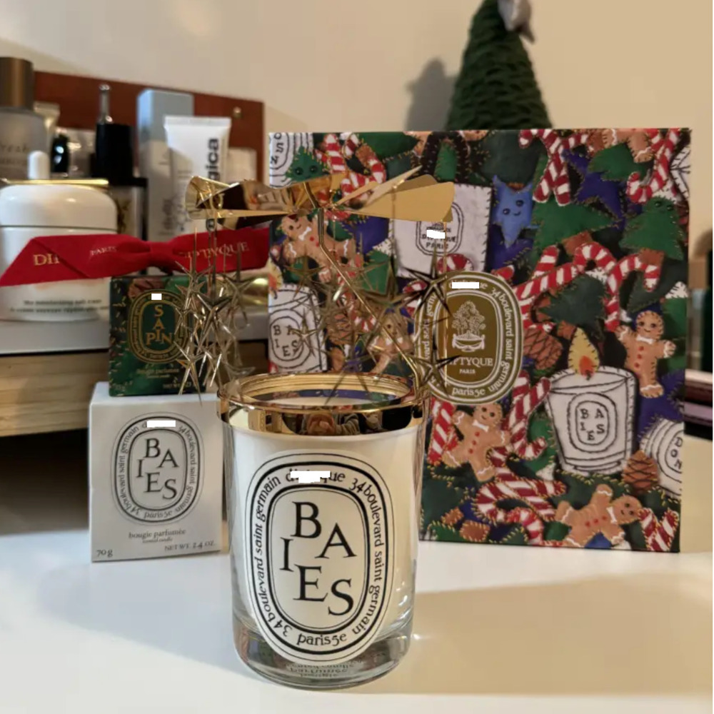 2025 شجرة عيد الميلاد الشموع ا - مراجعة Home Fragrance Diptyque وسعره