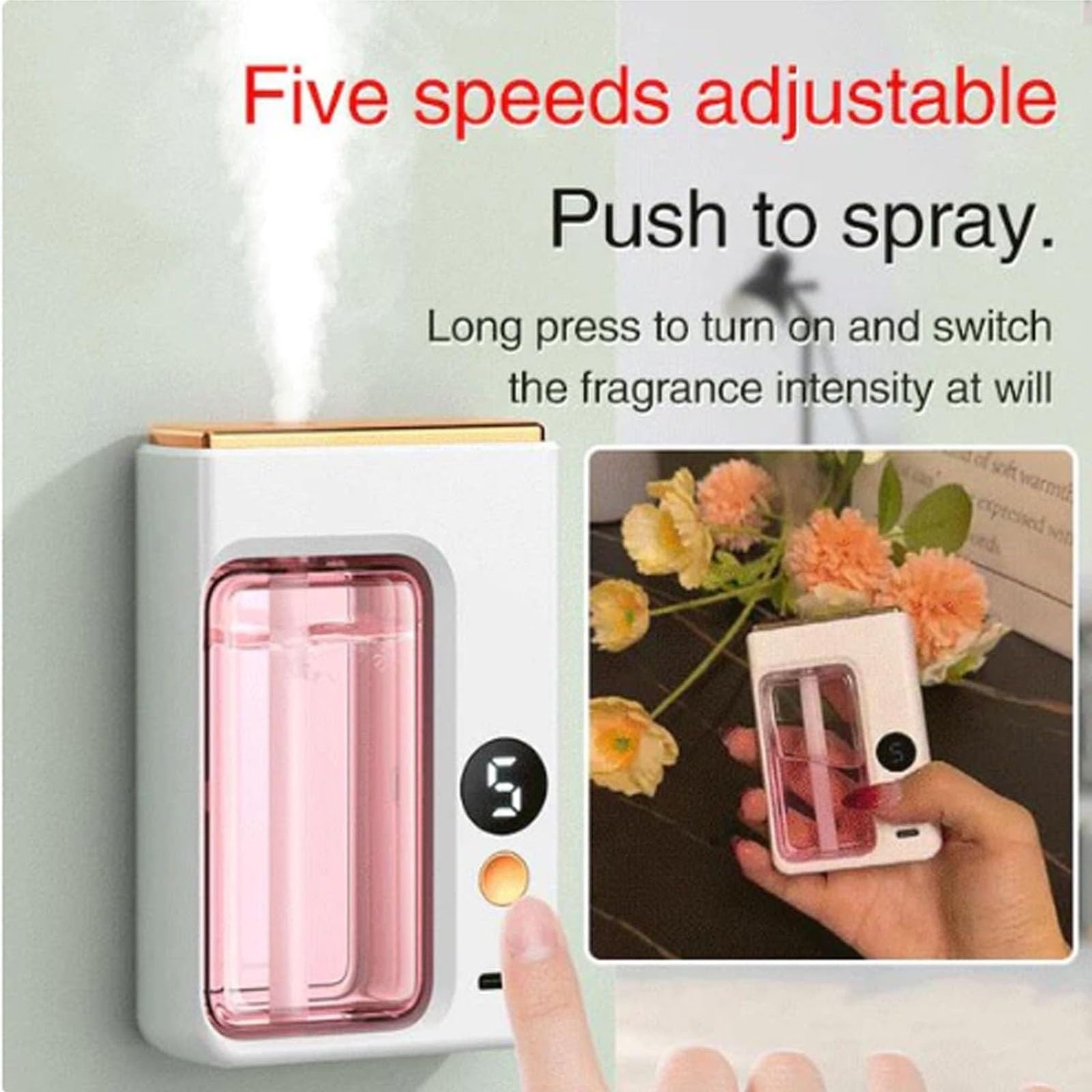 موزع عطر لاسلكي معلق على الحائ - مراجعة Home Fragrance Usa وسعره