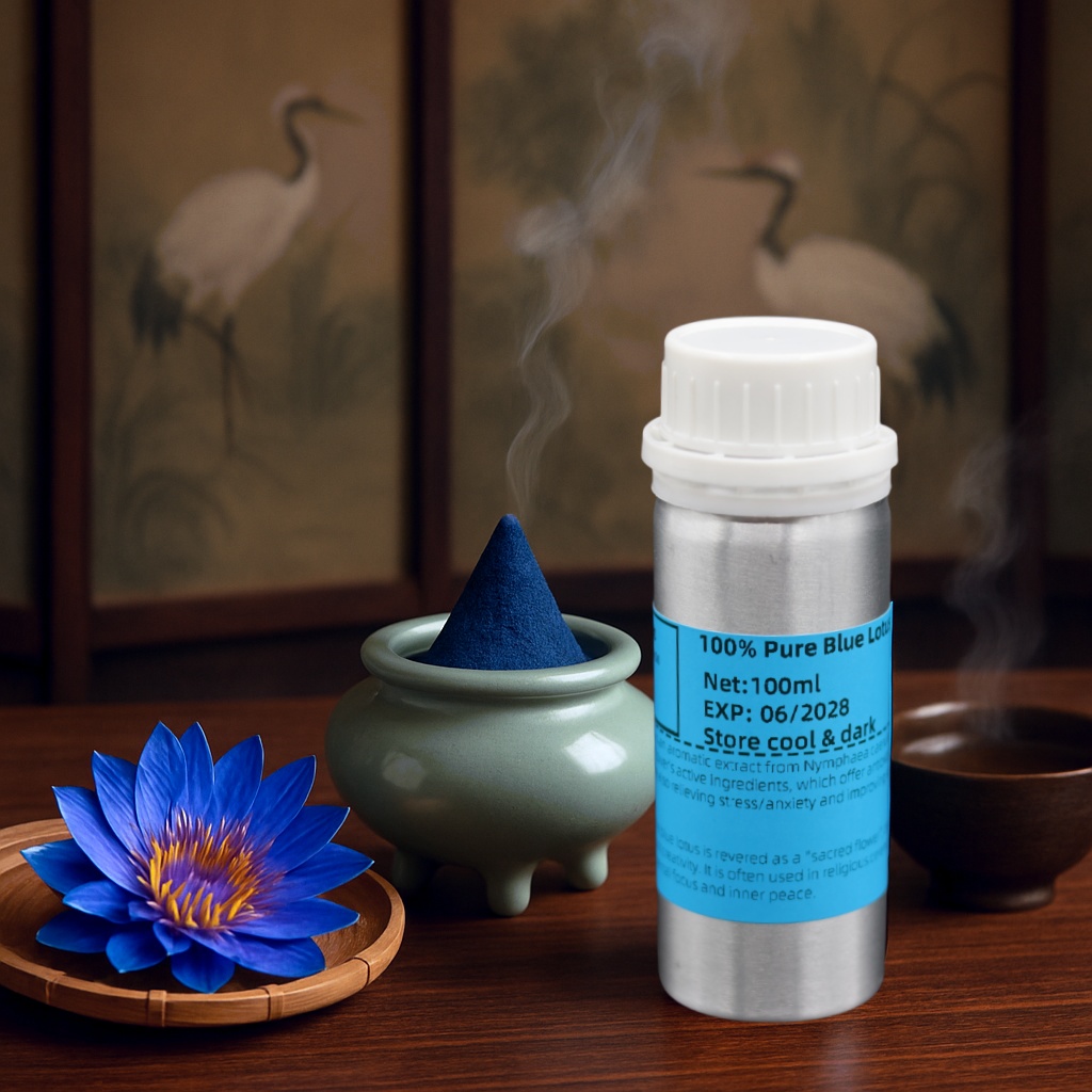 معطر جو طبيعي باللوتس الأزرق،  - مراجعة Home Fragrance Reed Diffuser وسعره