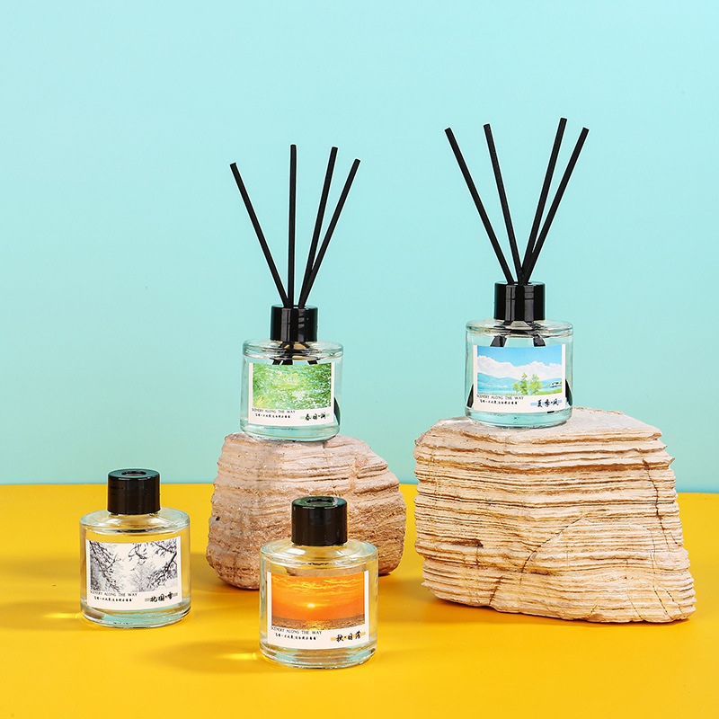 50 مللي زيوت ناشرة القصب على ا - مراجعة Home Fragrance Reed Diffuser وسعره