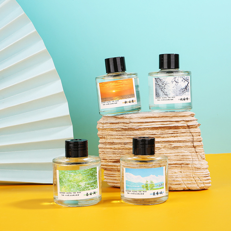 50 مللي زيوت ناشرة القصب على ا - مراجعة Home Fragrance Reed Diffuser وسعره