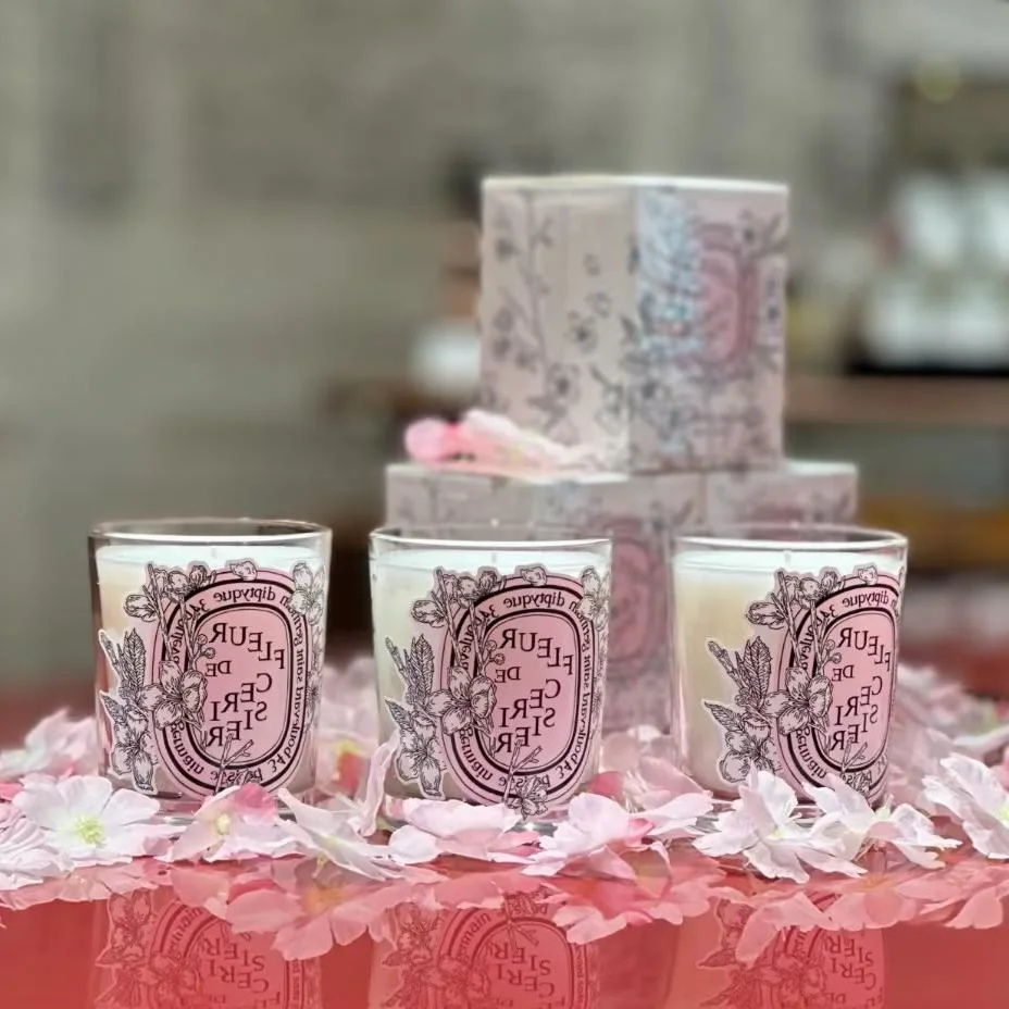 شموع عطر ساكورا معطرة ، شموع ر - مراجعة Home Fragrance Diptyque وسعره